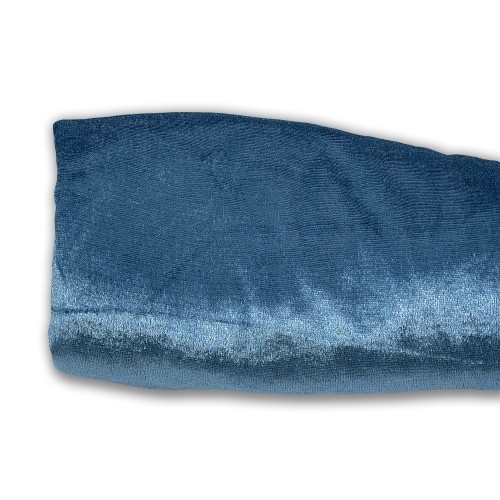Velvet baby blue fabric 